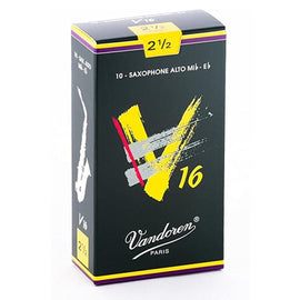 Paq. 10 Pzas. DE CAÑA No. 2 1/2 PARA SAX ALTO  VANDOREN  SR7025(10) - Hergui Musical