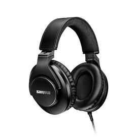 Audífonos de Estudio o Monitores, tipo cerrado, 105dB/mW, 44 ohms, 500 mW, 10-22,000 Hz, 3 metros, 1/8 y 1/4.  SHURE  SRH440A-BK - Hergui Musical