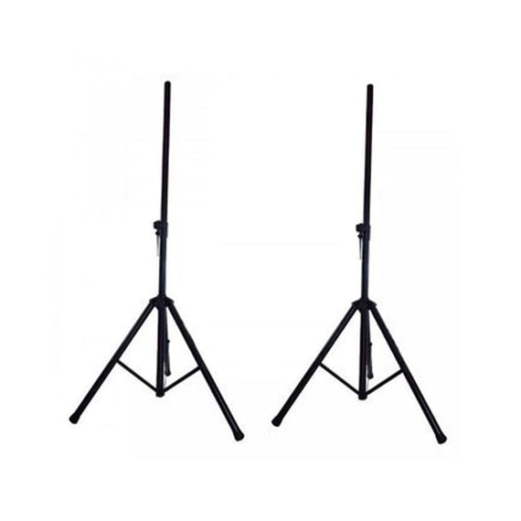 Jgo. de 2 soportes para bafles 50 Kg, incluye bolsa de transporte  XXS   ST-137 - Hergui Musical