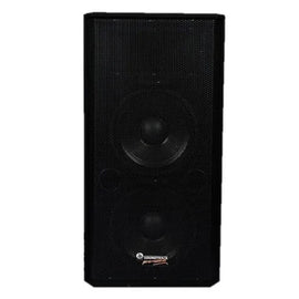 BAFLE 2 x 12" PASIVO DE MADERA, TERMINADO EN FIELTRO 150w RMS   SOUNDTRACK   STS-212H - Hergui Musical