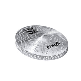 Platillo 14" Silent Hi-Hat Set Para Práctica  STAGG  SXM-HM14 - Hergui Musical