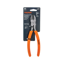 Pinza de corte diagonal 7" mango de pvc,  TRUPER   T202-7