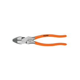 Pinza para electricista 9" alta palanca mango pvc,  TRUPER   T210-9