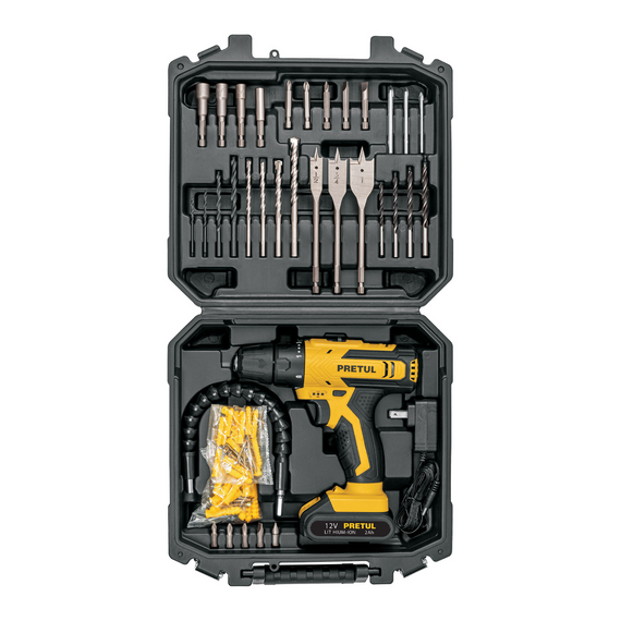 Kit taladro/destornillador 3/8
