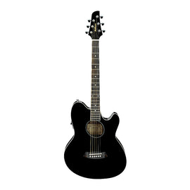 GUITARRA ELECTROACUSTICA INTERCITY NEGRA  IBANEZ  TCY10E-BK - Hergui Musical