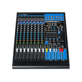 Mezcladora pasiva 8 canales  AUDIOBAHN  TECHNO-MIX8 - Hergui Musical
