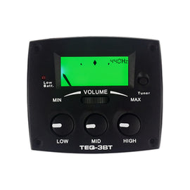 PASTILLA PARA GUITARRA 3 BANDAS Y AFINADORESMARCA ALICE    TEQ-3BT - Hergui Musical