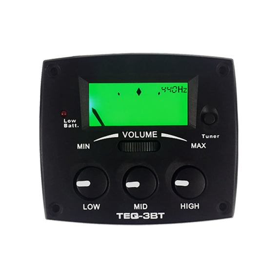 PASTILLA PARA GUITARRA 3 BANDAS Y AFINADORESMARCA ALICE    TEQ-3BT