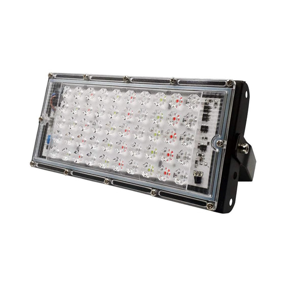 REFLECTOR DE LEDS RGB 30w, LUZ FRIA 6500K   TIANLAI  R18W30MM28 - Hergui Musical