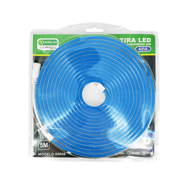 Tira Neon tipo manguera para exterior, 5m x 1cm, color Azul, alimentación 110v  TIANLAI  TN283512A - Hergui Musical