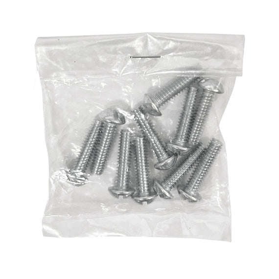 Paq. 10 Pzas. de tornillos 1/4