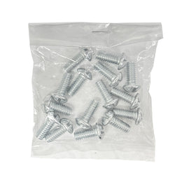 Paq. 15 Pzas. de tornillos 1/4" x 5/8" tipo estufa, fiero   TORE-1/4X5/8(15) - Hergui Musical