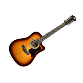 GUITARRA 12 CUERDAS (DOCEROLA) ELECTROACUSTICA TRES PINOS, SOMBREADO  TPRS-100-SB