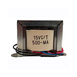 TRANSFORMADOR 15V A 500MA RAMOS        TR15V-500MA - Hergui Musical