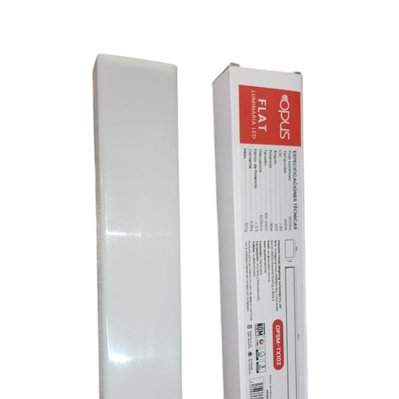 Regleta de leds 18w, 119cm, 4000K Luz Neutra  OPUS  OPSM-TX102 - Hergui Musical