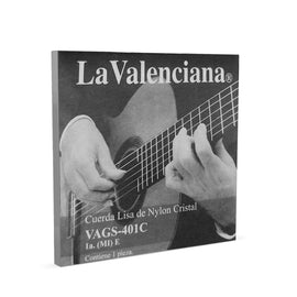 CUERDA SUELTA 1RA. NYLON CLASICA LA VALENCIANA  401C(12) - Hergui Musical