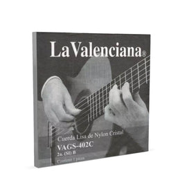 CUERDA SUELTA 2DA. NYLON CLASICA LA VALENCIANA  402C(12) - Hergui Musical