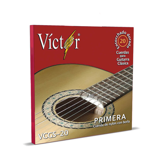 CUERDA 1RA NYLON NEGRO VICTOR VCGS-21 - Hergui Musical