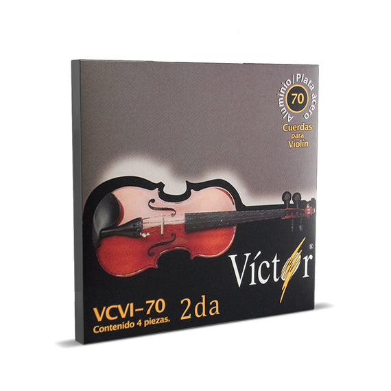CUERDA 2da. PARA VIOLIN VICTOR   VCVI-72 - Hergui Musical
