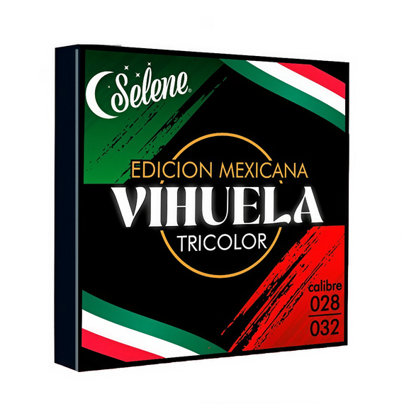 ENCORDADURA PARA VIHUELA NYLON TRICOLOR  SELENE  350TRI - Hergui Musical