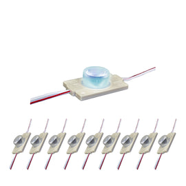 PAQ. 10 PZAS. DE MODULO SUPER LED CON OPTICA 1.4W BLANCO FRIO EXTERIOR  WINLED   WMO-014(10) - Hergui Musical
