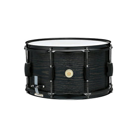 TAROLA TAMA "WOODWORKS" 8" x 14" NEGRA, ÁLAMO  WP148BK-BOW - Hergui Musical