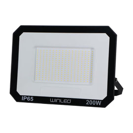 REFLECTOR SLIM LED 200W SMD BLANCO FRIO EXTERIOR  WINLED  WRE-016 - Hergui Musical