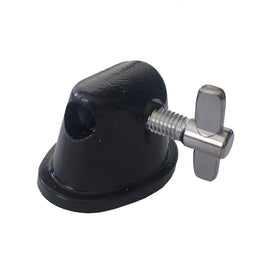 Lug color Negro para soporte de patas de tom de piso  JENDRIX  TB3-BK - Hergui Musical