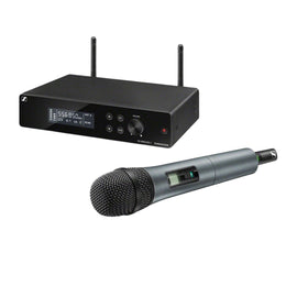Sistema de microfonía inalámbrica para voz con transmisor de mano y capsula e835 (dinámico, cardioide)  SENNHEISER  XSW2-835 - Hergui Musical