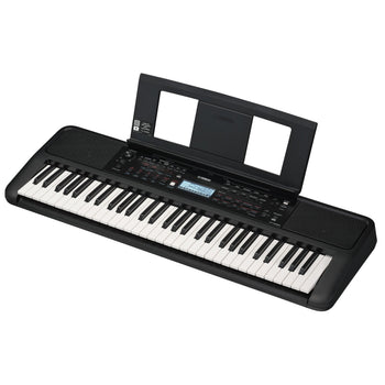 Teclado educativo intermedio 61 teclas con adaptador incluido  YAMAHA  PSRE383SET - Hergui Musical