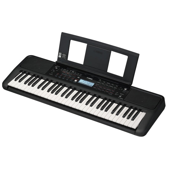 Teclado educativo intermedio 61 teclas con adaptador incluido  YAMAHA  PSRE383SET