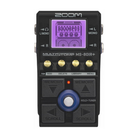 Pedal multi efectos para guitarra  ZOOM  ZMS-80IR+