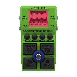 Pedal para guitarra multiStomp con grabación de 13 horas, bucles de 90 minutos, flotador de 32 bits  ZOOM  ZMS-90LPPLUS - Hergui Musical