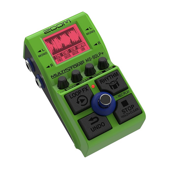 Pedal para guitarra multiStomp con grabación de 13 horas, bucles de 90 minutos, flotador de 32 bits  ZOOM  ZMS-90LPPLUS