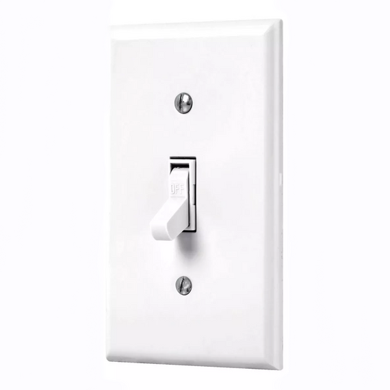 PLACA ARMADA INTERRUPTOR SENCILLO LINEA STANDARD BLANCO   VOLTECK    PA-APSE-SB - Hergui Musical