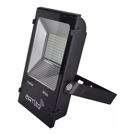 REFLECTOR LED SMD CUADRADO SLIM 100W BLANCO FRIO  ARTLITE   ARE-007 - Hergui Musical