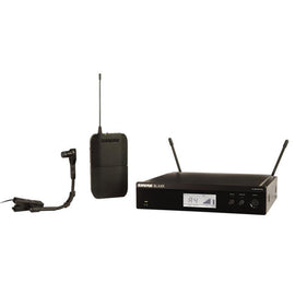 SISTEMA INALAMBRICO CON MICROFONO PARA INSTRUMENTO, RECEPTOR PARA RACK  SHURE   BLX14R/B98-J11 - Hergui Musical