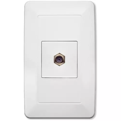 PLACA CONTACTO TELEVISIÓN ABS BLANCO  WINLED   WPL-310 - Hergui Musical