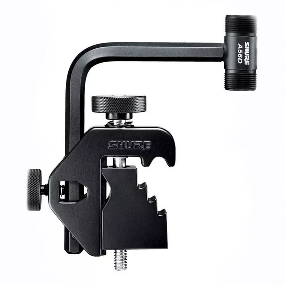 Herraje Universal para el montaje de micrófonos en tambores de batería  SHURE  A56D - Hergui Musical
