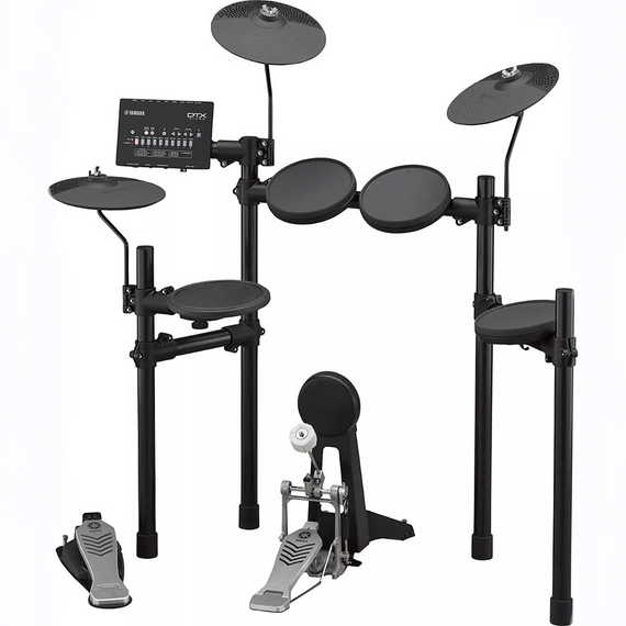 Set de batería electrónica que incluye: (Módulo DTX402, Set de Pads y Rack, incluye adaptador PA130B)  YAMAHA  DTX452KSET - Hergui Musical