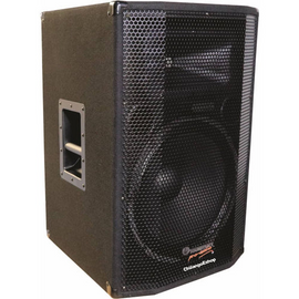 BAFLE 15" AMPLIFICADO 200w RMS MADERA CUBIERTA DE FIELTRO  SOUNDTRACK   TITAN-15P - Hergui Musical