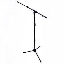 Soporte trípode plegable para micrófono, altura mínima: 86.3 mm, altura máxima: 167.6 mm, sistema de ajuste multipunto, fabricado con resistente acero  FRAMEWORKS  RI-MICTP-TBM - Hergui Musical
