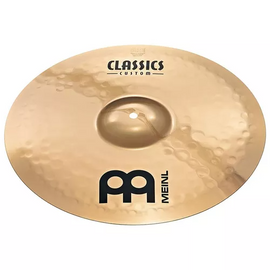 Platillo 16" Crash Serie ClassicsCustom. Fabricado con aleación de bronce B10. Martillado por computadora  MEINL   CC16MC-B - Hergui Musical