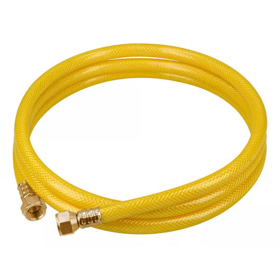 Manguera para gas, pvc amarilla, 3/8