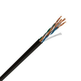Cable por metro de red UTP, CAT5e, Exterior Con Gel, Negro, CCA, BROBOTIX 183055 - Hergui Musical