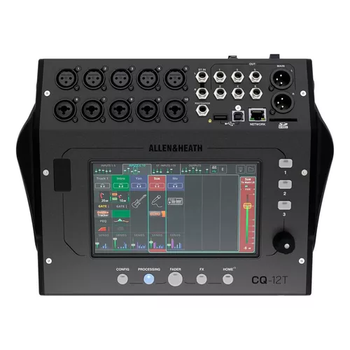 Mezcladora digital ultracompacta de 12 entradas y 8 salidas  ALLEN & HEATH  CQ-12T - Hergui Musical