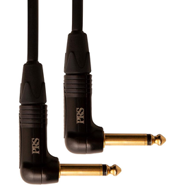 Jgo. de 2 cables de parcheo 15cm c/u, plug 6.3mm Macho/Macho   PRS   104845:007:005:003 - Hergui Musical