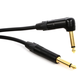 Cable para instrumento 3m, plug 6.3mm Macho/Macho, Recto/Angulado  PRS   104826:003:005:002 - Hergui Musical