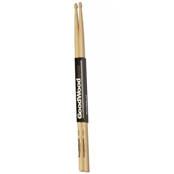 JGO. DE BAQUETAS 5B PUNTA DE MADERA GOODWOOD  GW5BW - Hergui Musical