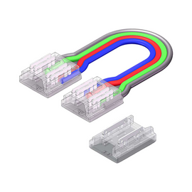 CONECTOR PARA TIRA RGB COB DIGITAL WTI-101 KIT 4 PIEZAS INCLUYE 2 CONECTORES WINLED WAC-102 - Hergui Musical